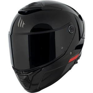 Kask mt Thunder 4 Sv Solıd A1 Parlak Siyah Şeffaf Vizör