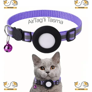 Airtag'li Kedi Tasması - Evcil Hayvanlar İçin Özel Tasarım