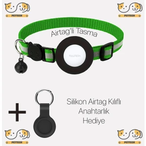 Airtag'li Kedi Tasması - Evcil Hayvanlar İçin Özel Tasarım