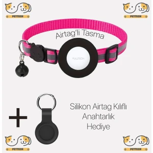 Airtag'li Kedi Tasması - Evcil Hayvanlar İçin Özel Tasarım