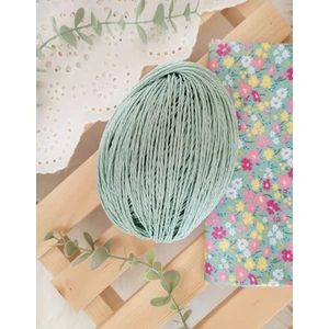 Kağıt Örgü İpi Mint Yeşili 100 gr (1 YUMAK)%100 Paper