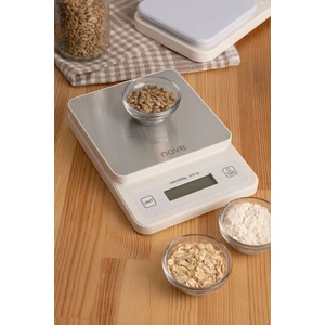 K5073 Dijital Paslanmaz Çelik Mutfak Tartısı 5kg 0.1g Hassasiyetli Pilli Hassas Terazi