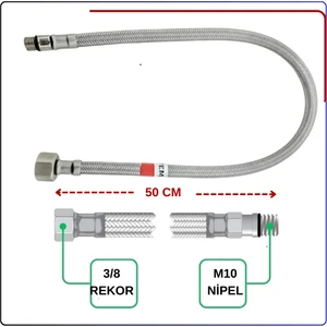A3162798YP Flex Hortum – M10X1X18XG3/8 50CM Dn6(10′ Sıcak