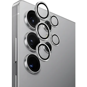 UNIQ Better By Design Samsung Galaxy S25 Ultra Kamera Lens Koruyucu Alüminyum Çerçeve Aluguard Serisi Oleofobik Yüzey