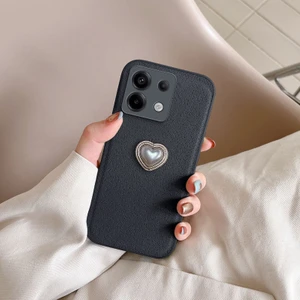 Xiaomi Poco X6 Uyumlu Kılıf Zebana Velvix Silikon Kılıf Siyah