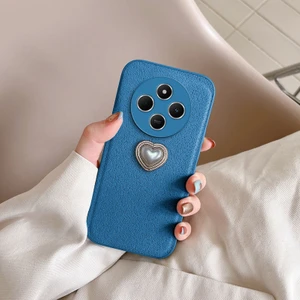 Xiaomi Redmi 14C Uyumlu Kılıf Zebana Velvix Silikon Kılıf Açık Mavi