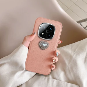 Xiaomi Redmi Note 14 Pro Plus 5g Uyumlu Kılıf Zebana Velvix Silikon Kılıf Rose Gold