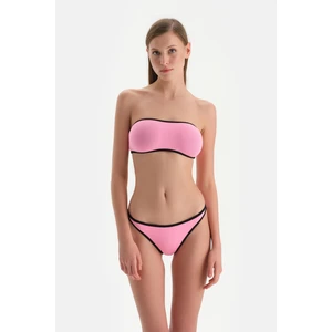 Siyah-Pembe Düşük Bel Alt