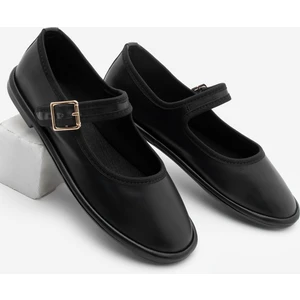 Kadın Bantlı Babet Lunari Siyah