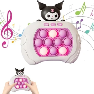 Popit Işıklı Sesli Oyuncak Popit Kuromi Duyusal Oyuncak Popit Oyuncağı