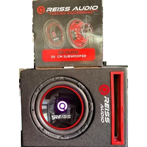 Audio RS-GLD12 1400WAT 700W Rms L Port Kabinli Işıklı 30 cm Subwoofer Bas