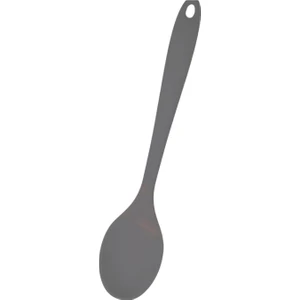 Silikon Mutfak Kaşığı – 28 Cm, Sert Uçlu, Yüksek Isıya Dayanıklı, Yanmaz & Yapışmaz