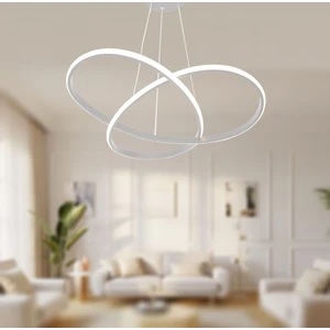 TT310-BY Tt Aydınlatma Trio Modeli Mat Beyaz LED Avize