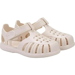 S10271-079 Tobby Solid Ivory Unisex Çocuk Sandalet