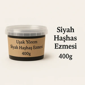 Uşak Yörem Haşhaş Ezmesi ( Siyah ) 400 gr