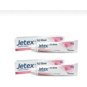 Pharmet Jetex Krem %5 15 G 2 Adet