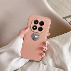 Xiaomi Poco X7 Uyumlu Kılıf Zebana Velvix Silikon Kılıf Rose Gold