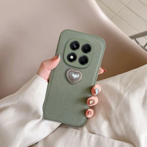 Xiaomi Poco X7 Uyumlu Kılıf Zebana Velvix Silikon Kılıf Yeşil