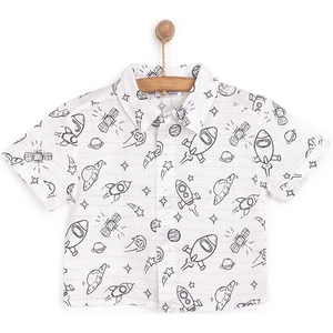 Hellobaby Cosmic Line Erkek Gömlek Erkek Bebek