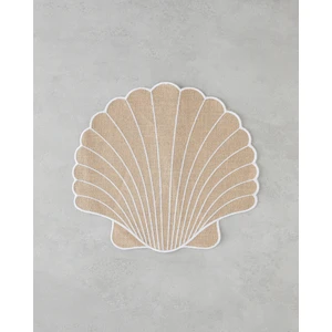 Seashell Jüt 2'li Amerikan Servis 34X38 cm Krem