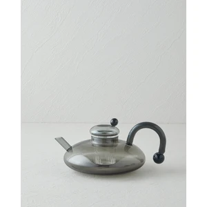 Fiona Borosilikat Cam Demlik 500 ml Gri