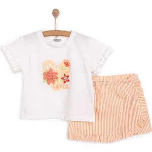 Hellobaby Sweet Peach Tshirt-Şort