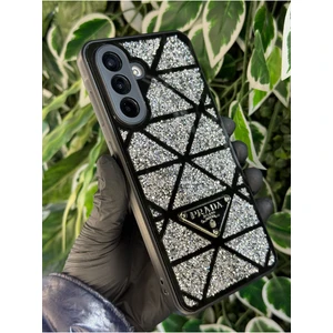 Samsung Galaxy S24 Fe Aynalı Lüx Taşlı Kılıf