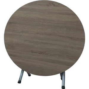 100 cm Yuvarlak Katlanır Masa Ders Çalışma Ve Yemek Masası