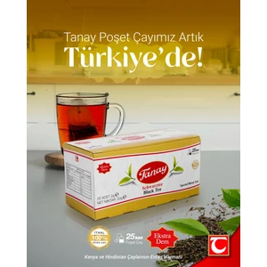 Sallama Siyah Çay Bardak Poşet 2 gr x 25'li