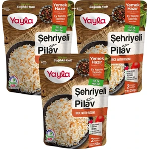 Yemek Hazır Şehriyeli Pirinç Pilavı 250 gr x3