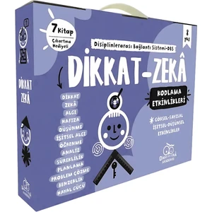 Dikkat  Zeka 2. Sınıf Seti  8 Yaş (7 Kitap) - Mehmet Türkdoğan