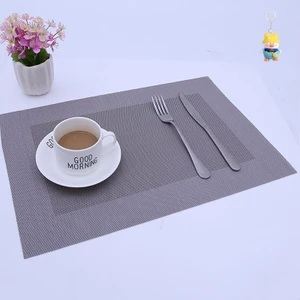 Runxi Life Hall Çerçeve Tipi Teslin Pvc Temizlenmesi Kolay Avrupa Tarzıısıyalıtım Paspasıüst Düzey Otel Ev Yemek Masa Paspası Batıyemek Paspası Masaüstü 6 Adet (Yurt Dışından)