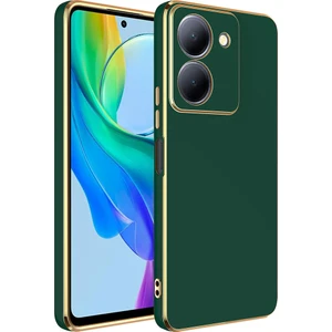 Vivo Y36 4g Kılıf Ardx Bark Kapak-Koyu Yeşil