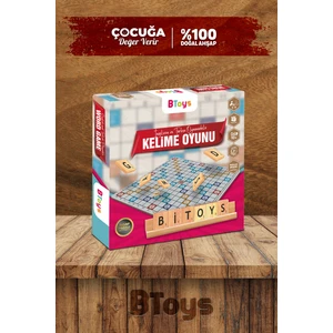 BToys Kelime Oyunu - Ahşap Zeka Ve Strateji Oyunu