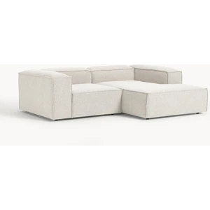 Most Mollis Plus Sağ Köşe 2 Modül Köşe Takımı 01 Lüks Bukle Beyaz Kumaş Yataş Sünger(Evinize Teslim)