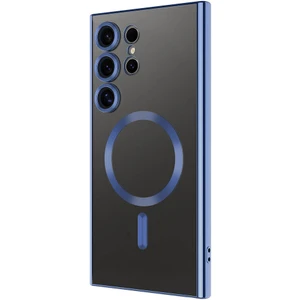 Samsung Galaxy S24 Ultra Kılıf Kamera Korumalı Magsafe Wireless Şarj Özellikli Ardx Demre Kapak-Lacivert