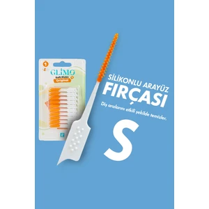 Silikonlu Ara Yüz Fırçası | Hassas Temizlik, Diş Eti Dostu Silikon Uç | Plak & Bakteri Karşıtı, S