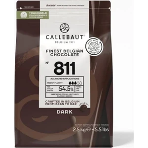 811 Bitter Kuvertür Drop Çikolata 2.5 Kg