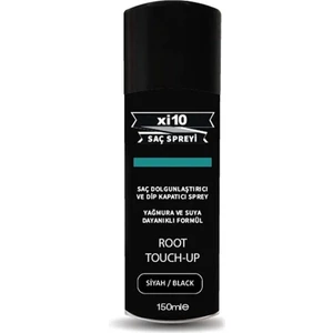 XI10 Siyah (Black) Hair Fiber Topik ve Dip Kapatıcı Saç Spreyi 150 ml