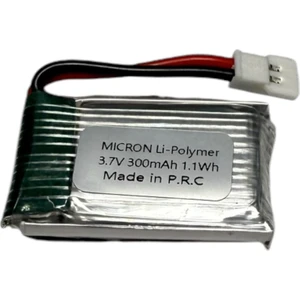 3.7 V 300 Mah Lı-On 702030 Lıtyum Cıklet Polımer Pil Soketli