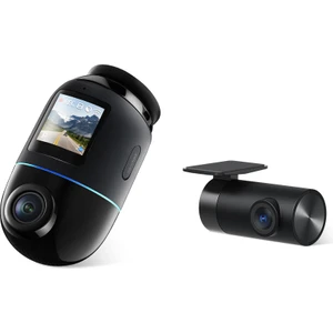 Dash Cam Omni X800-2 Ultra Hd 4K Çözünürlük Araç Kamerası , 360° Dönebilen 4K Araç Kamerası,çift 4K Ön ve Arka Kamera RC14 ve 128 GB Sd Kart,süper Algılama Adas,aı Hareket Algılama 2.0 Siyah