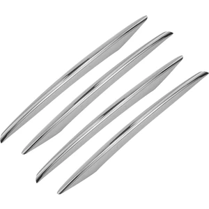 4 Adet Abs Krom Ön Sis Lambası Kapağı Trim Mercedes Benz E Sınıfı Için W213 E200 E300 2016 2017 2018 2019 E43 Araba Aksesuarları (Yurt Dışından)