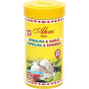 Spirulina Garlic Sarımsaklı 250 Ml Balık Yemi