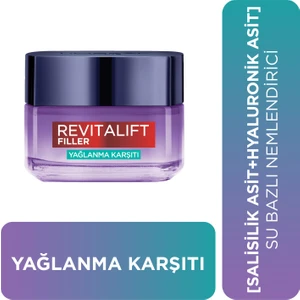 L'oréal Paris Revitalift Filler Yağlanma Karşıtı Su Bazlı Nemlendirici Jel Krem - Salisilik Asit & Hyaluronik Asit