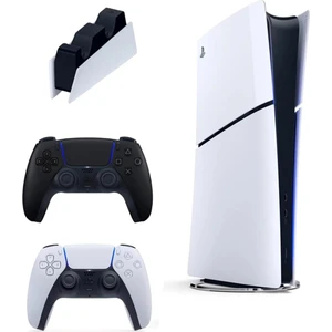 Playstation 5 Slim Digital Ithalatçı  + 2. Siyah Dualsense + Şarj Istasyonu