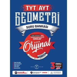 Orijinal Yayınları Tyt-Ayt Orijinal Geometri Soru Bankası
