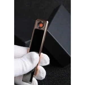 Silvio Monetti Siyah Şarjlı USB Çakmak SMC401R002