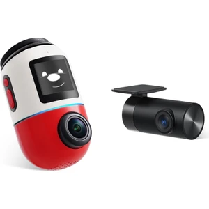 Dash Cam Omni X800-2 Ultra Hd 4K Çözünürlük Araç Kamerası , 360° Dönebilen 4K Araç Kamerası,çift 4K Ön ve Arka Kamera RC14 ve 128 GB Sd Kart,süper Algılama Adas,aı Hareket Algılama 2.0 Kırmızı