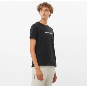 SALOMON Logo SS Tee W LC2217700 KADIN SİYAH Tişört