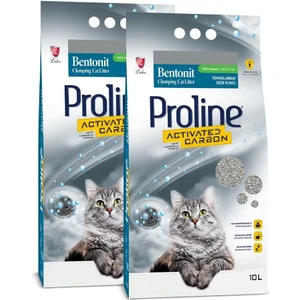 Bentonit Kedi Kumu 10 Lt x 2 Adet Orta Taneli Doğal Koku ve Topaklanma Özelliği